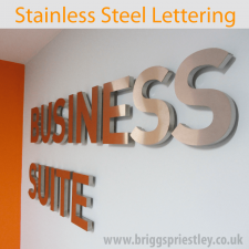 Stainless Steel lettering