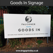 Goods In Signage