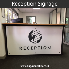 Reception Signage