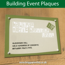 Building Event Plaques
