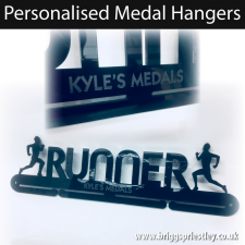 Personalised Medal Hangers