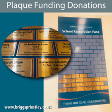 Plaque Funding Donations