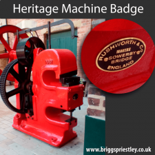 Heritage Machine Badge