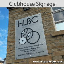 Clubhouse Signage