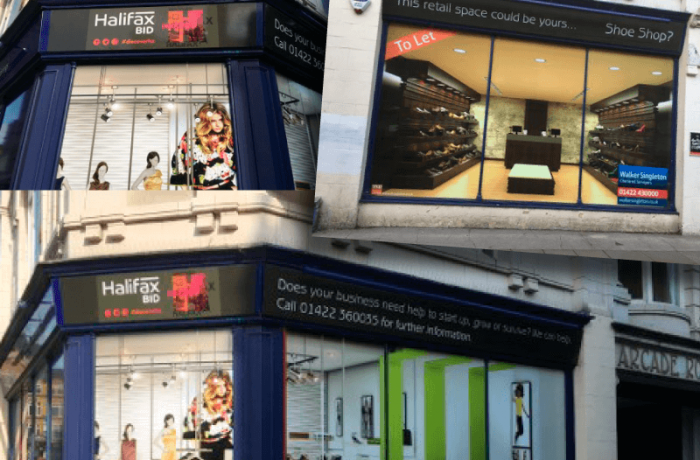 Shop Window Graphics - Briggs Priestley | Halifax